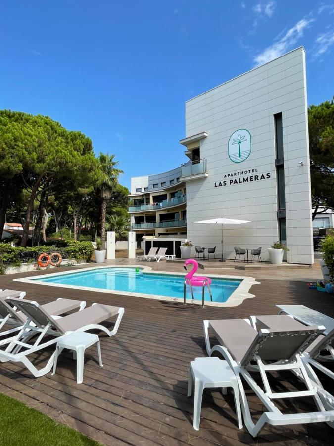 Aparthotel Las Palmeras Castelldefels Exteriér fotografie